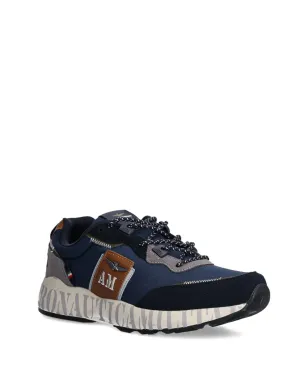 Aeronautica Militare カラーブロック ランニングスニーカー - ブルー - サムネイル5