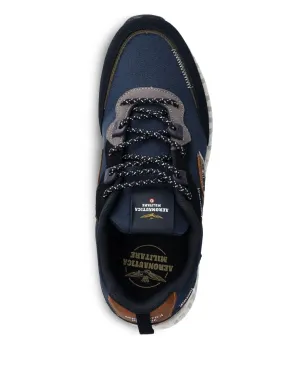 Aeronautica Militare カラーブロック ランニングスニーカー - ブルー - サムネイル3