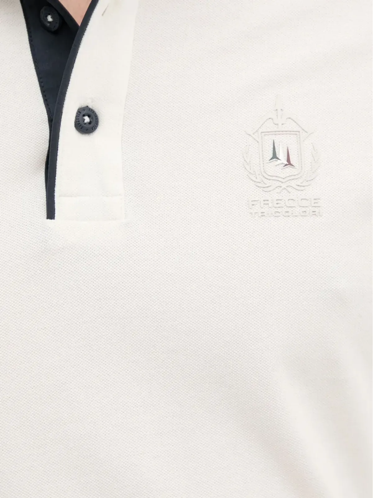 Aeronautica Militare 刺繍ロゴ ポロシャツ - 画像5