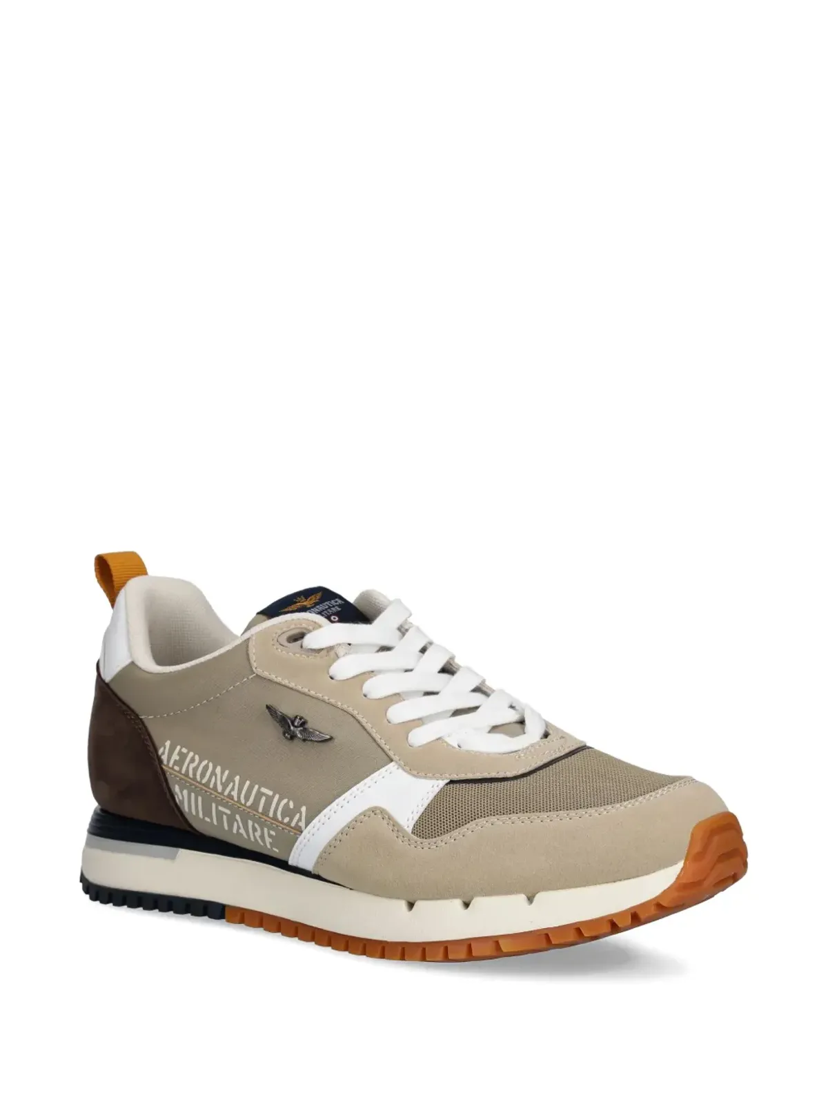 Aeronautica Militare メッシュパネル入りのアスレチックスニーカー - 画像2