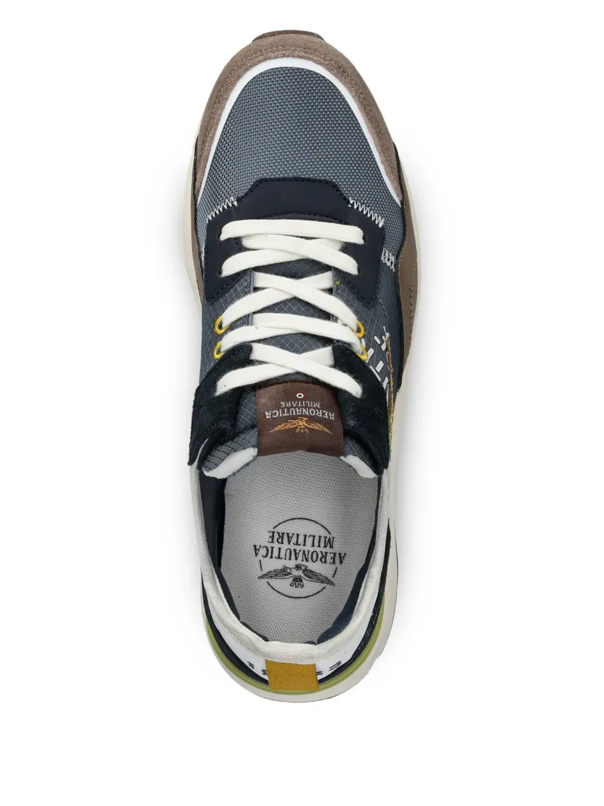 Aeronautica Militare パネル付きスニーカー - Blue - 画像3