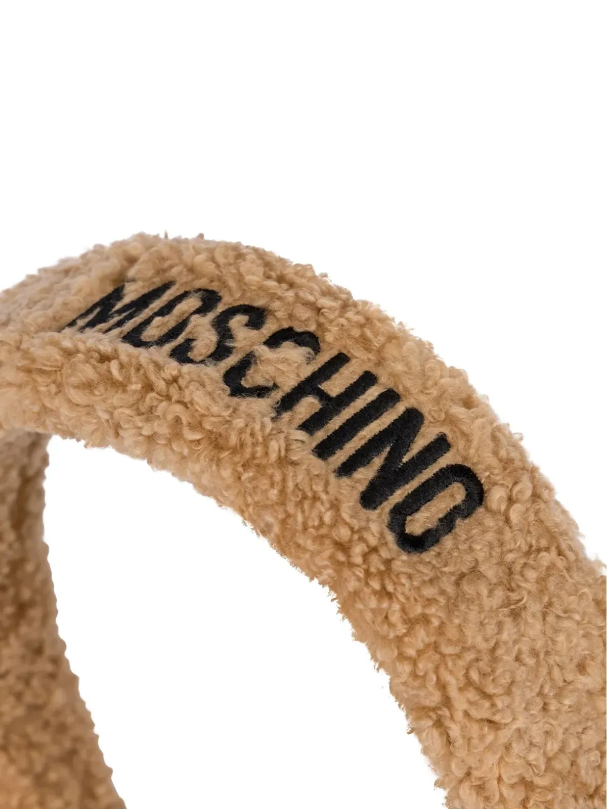 Moschino Kids ロゴ刺繍ヘアバンド - 画像2