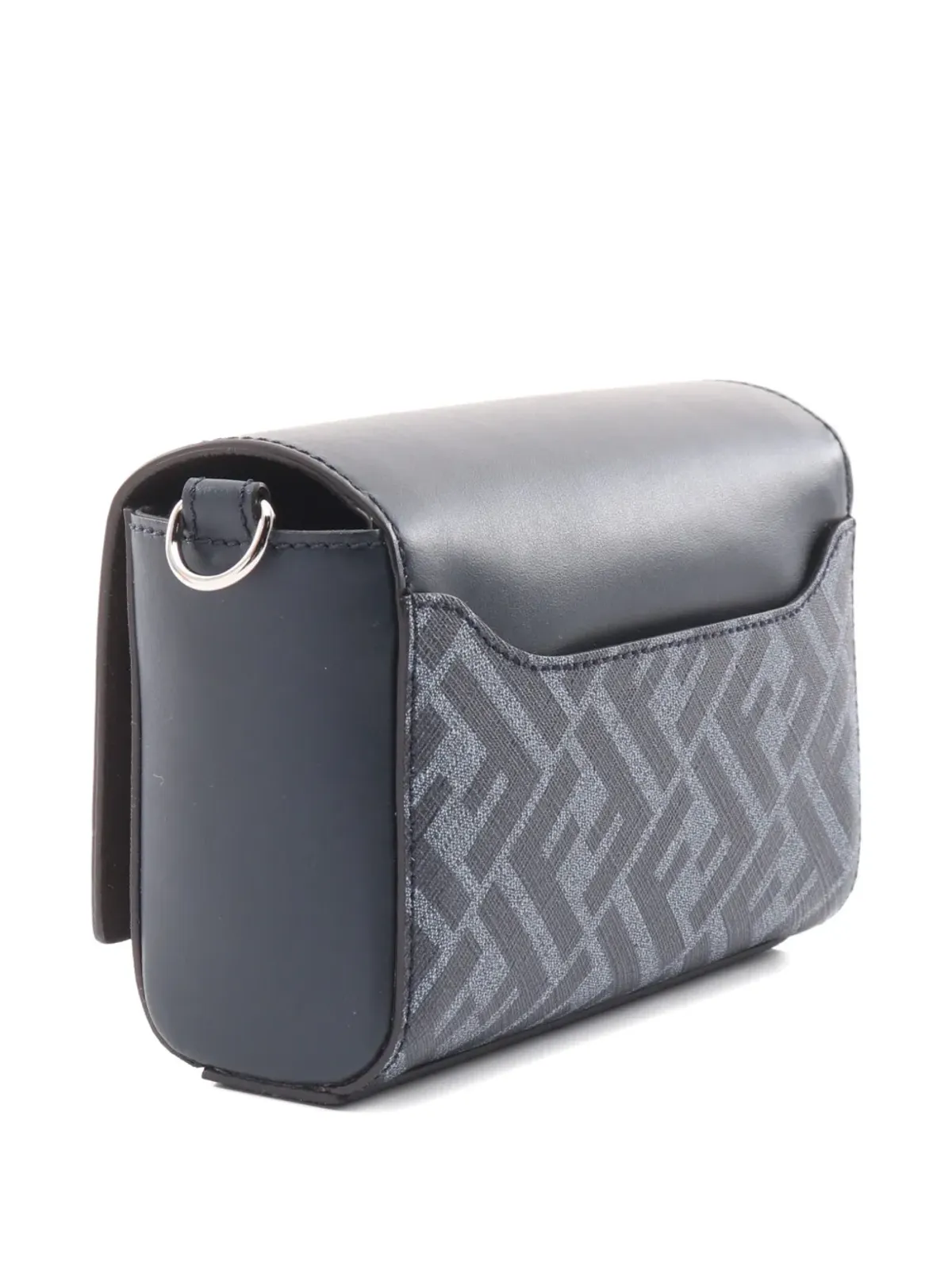 Fendi Pre-Owned FF Squared コンパクト レザー ショルダーバッグ - 画像2