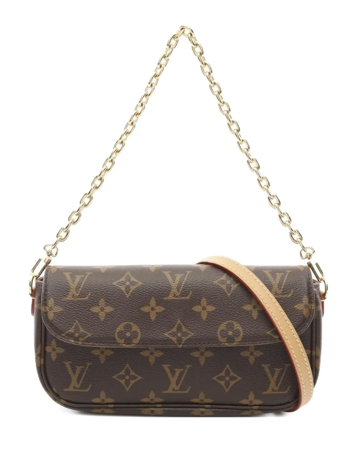 Louis Vuitton Pre-Owned アイビー ウォレット・オン・チェーン ブラウン - 画像1