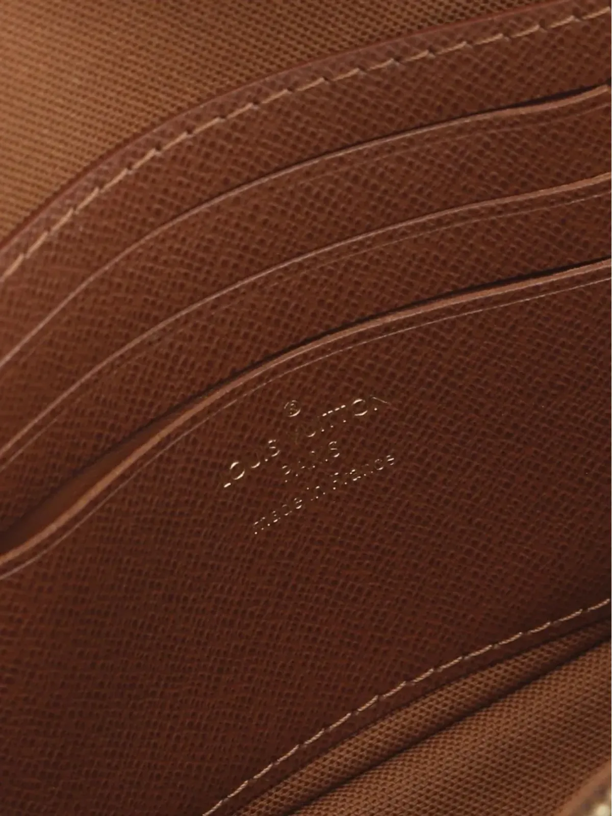 Louis Vuitton Pre-Owned アイビー ウォレット・オン・チェーン ブラウン - 画像3