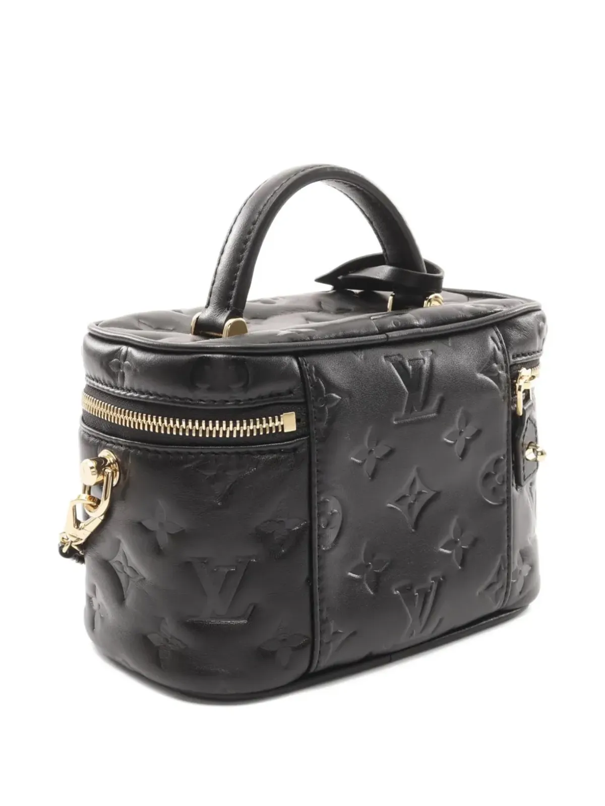 Louis Vuitton Pre-Owned 2021 Coussin PM embossed handbag - Black - 画像2