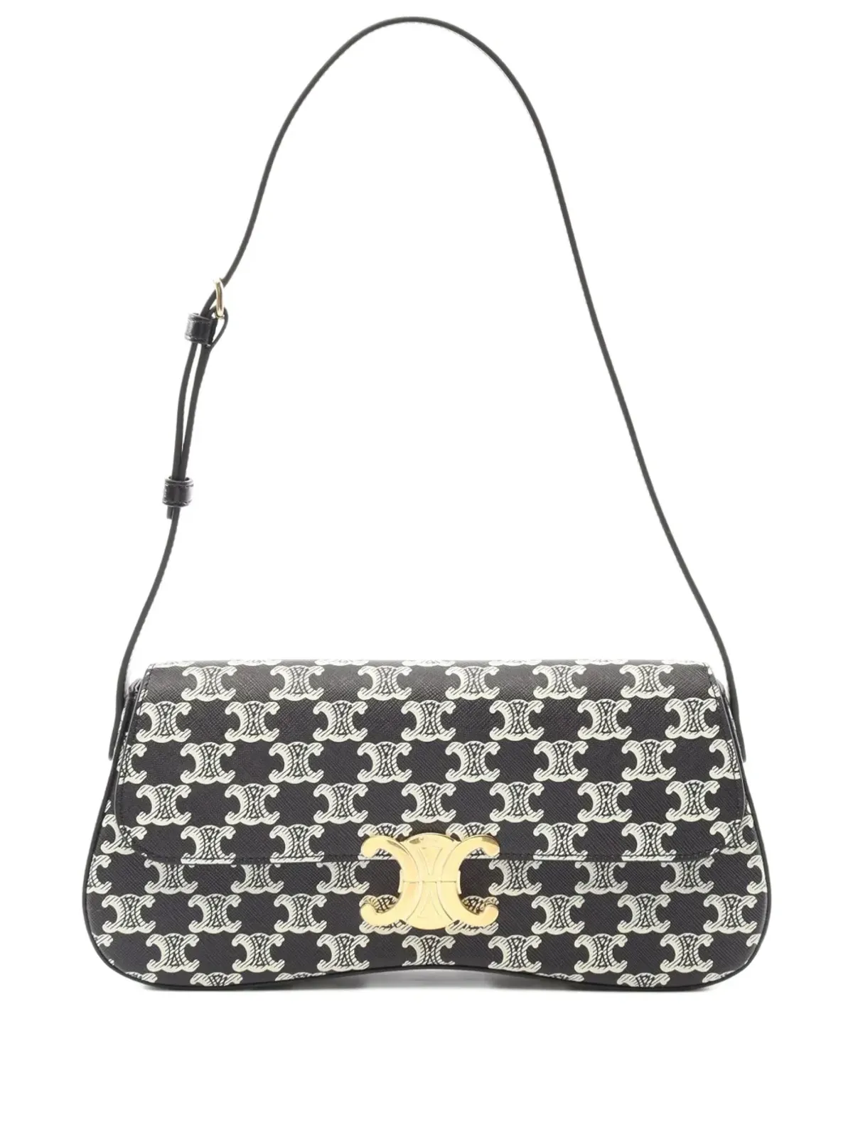 Celine Pre-Owned モノグラム ショルダーバッグ - ブラック - 画像1