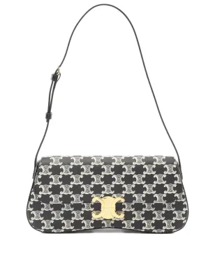 Celine Pre-Owned モノグラム ショルダーバッグ - ブラック - サムネイル1