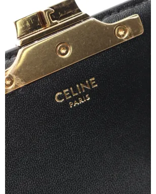 Celine Pre-Owned モノグラム ショルダーバッグ - ブラック - サムネイル4