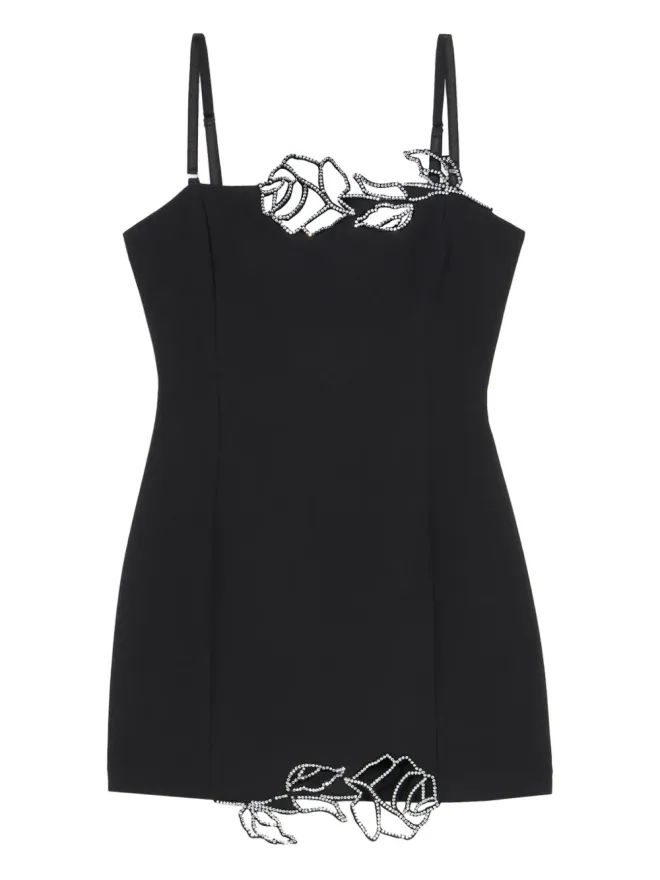 Blumarine Blumarine ローズ刺繍ミニドレスの商品画像