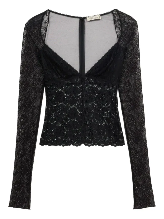 Blumarine Blumarine レースボディストップの商品画像