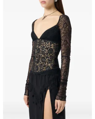 Blumarine レースボディストップ - サムネイル4