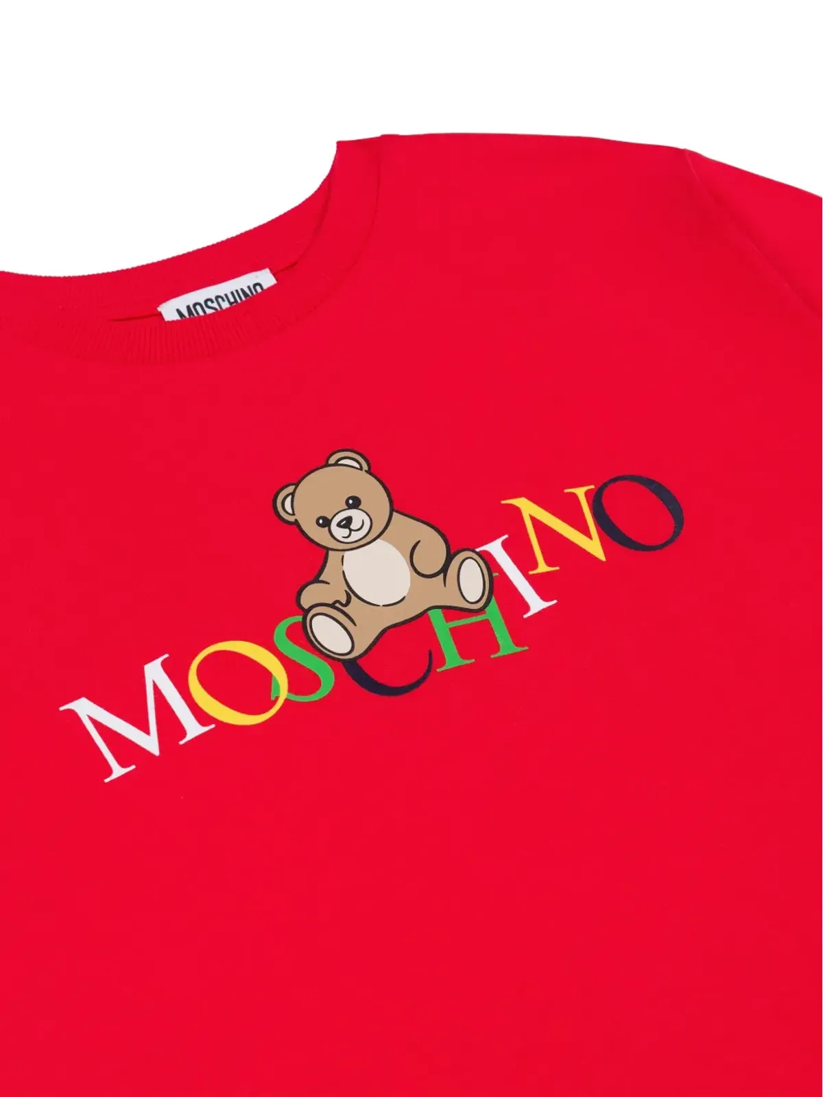  Moschino Kids ベア柄グラフィックTシャツ - 画像3