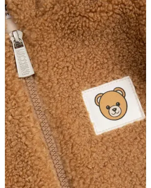 Moschino Kids フリースジップアップジャケット - サムネイル3