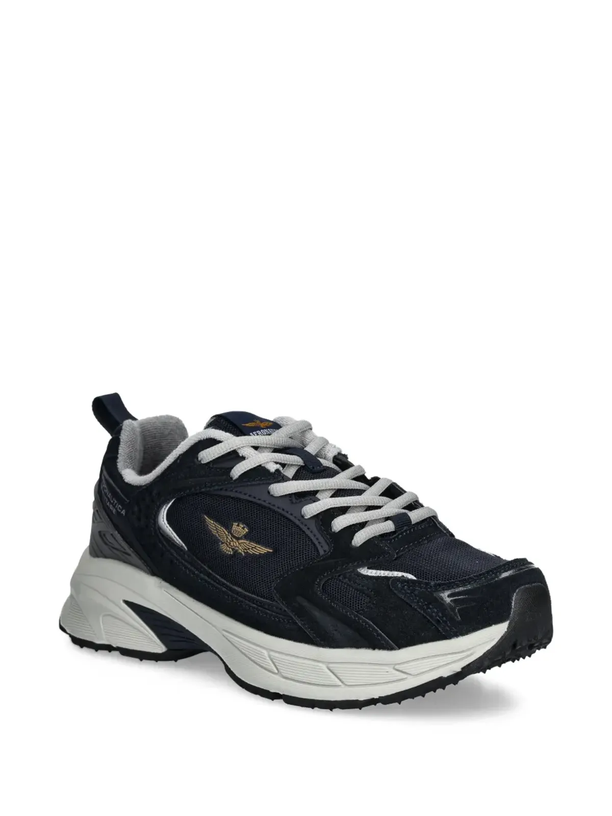 Aeronautica Militare メッシュパネル入り ランニングシューズ - 画像2