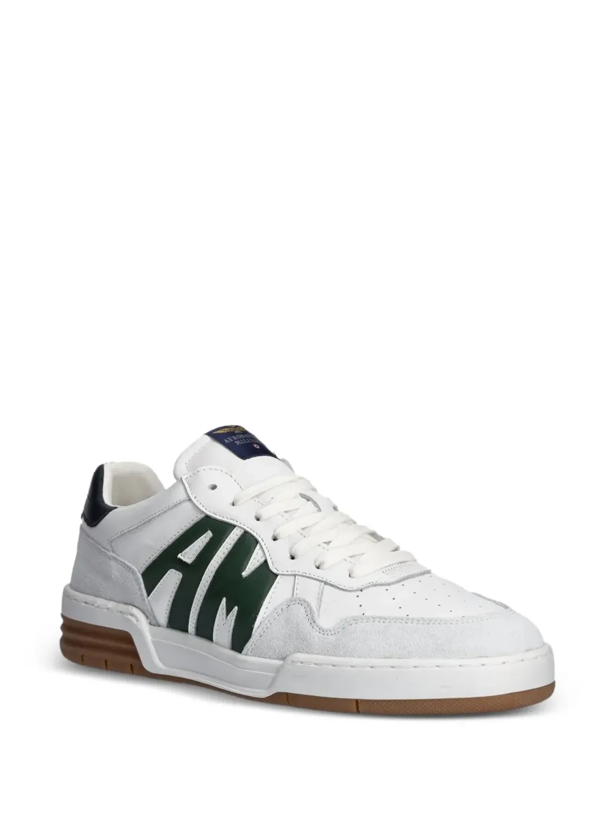 Aeronautica Militare ロゴアップリケスニーカー - 画像5