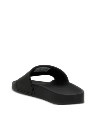 Balenciaga Tapeロゴ・スライド - Black - サムネイル3