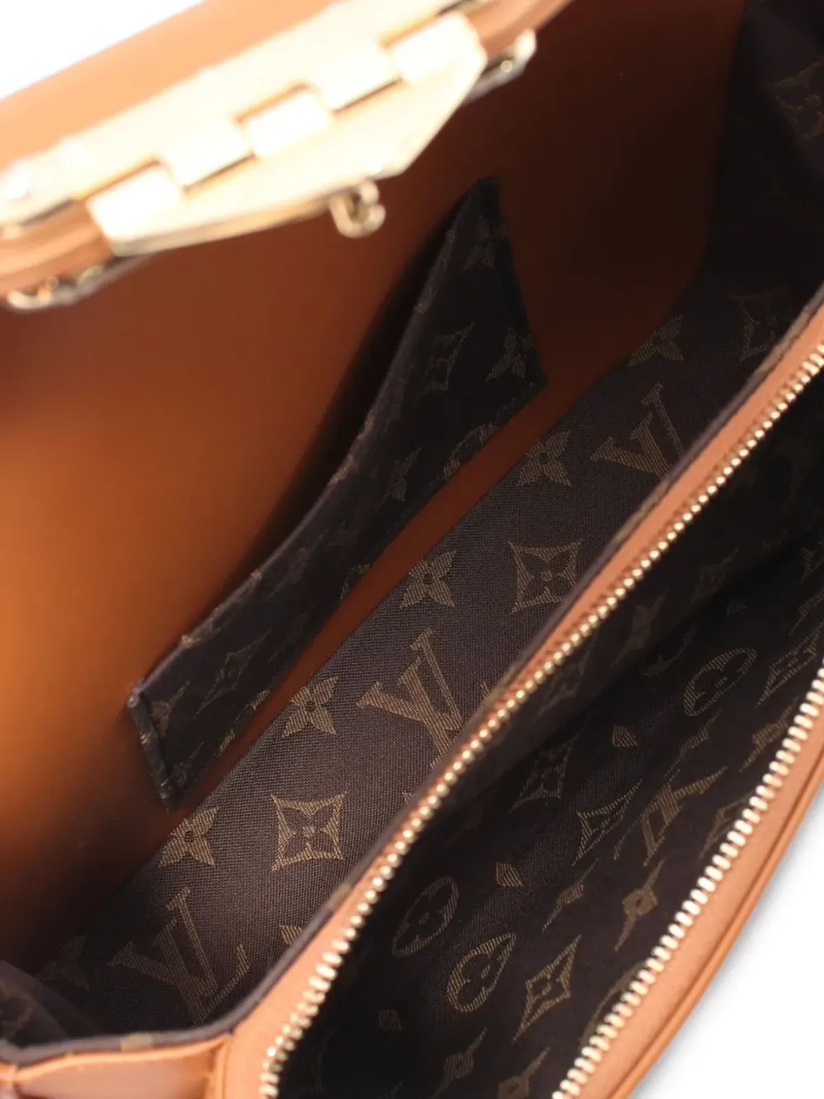 Louis Vuitton Vintage 2021 スイング レザー ハンドバッグ - ブラウン - 画像5