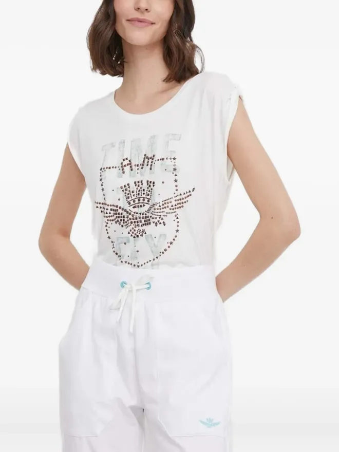 Aeronautica Militare Aeronautica Militare ロゴ入りトップス - ホワイトの商品画像