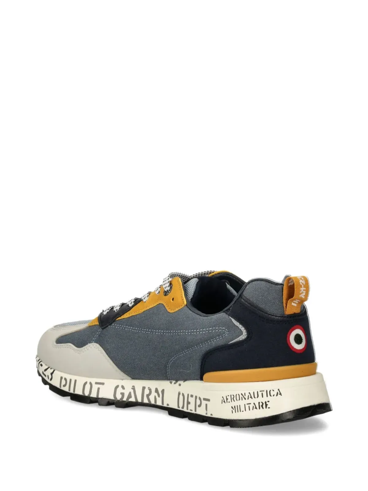 Aeronautica Militare ロゴ刺繍スニーカー - 画像5