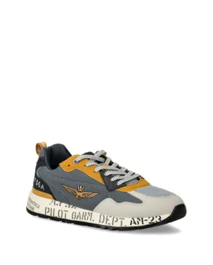 Aeronautica Militare ロゴ刺繍スニーカー - サムネイル2