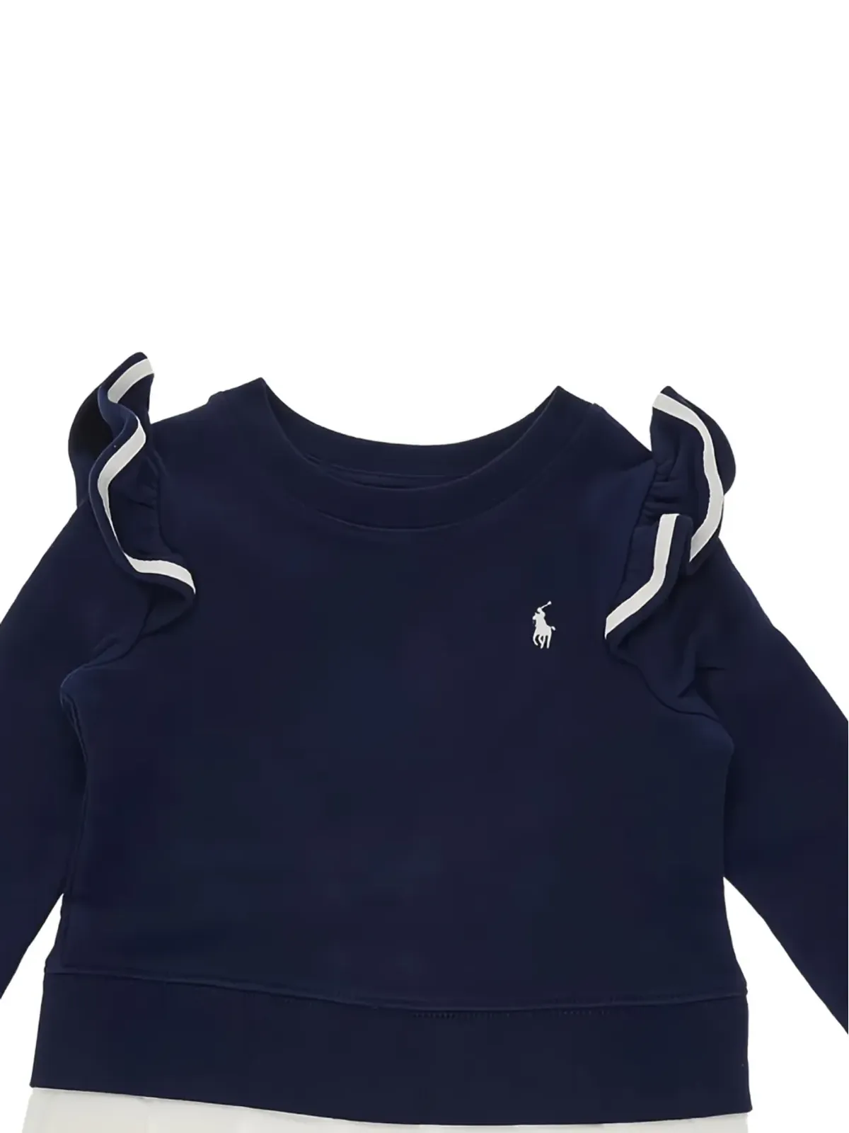 POLO RALPH LAUREN KIDS フリル付きスウェットシャツドレス - 画像2