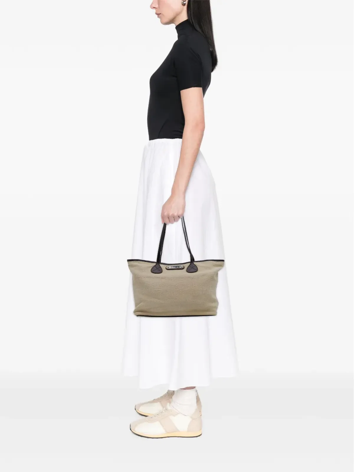 Celine Pre-Owned ラフィア トートバッグ ブラウン - 画像2