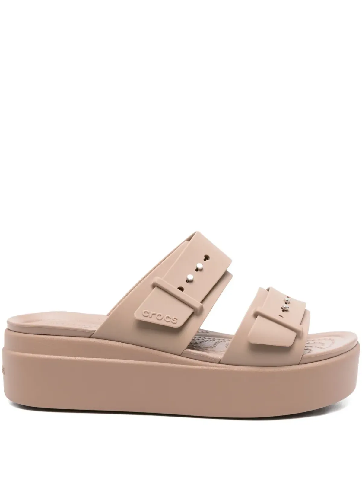 Crocs ブルックリン ダブルバックルサンダル - 画像1