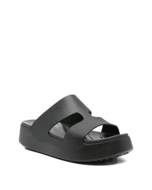 Crocs クロックス プラットフォーム ダブルストラップ サンダル - サムネイル2