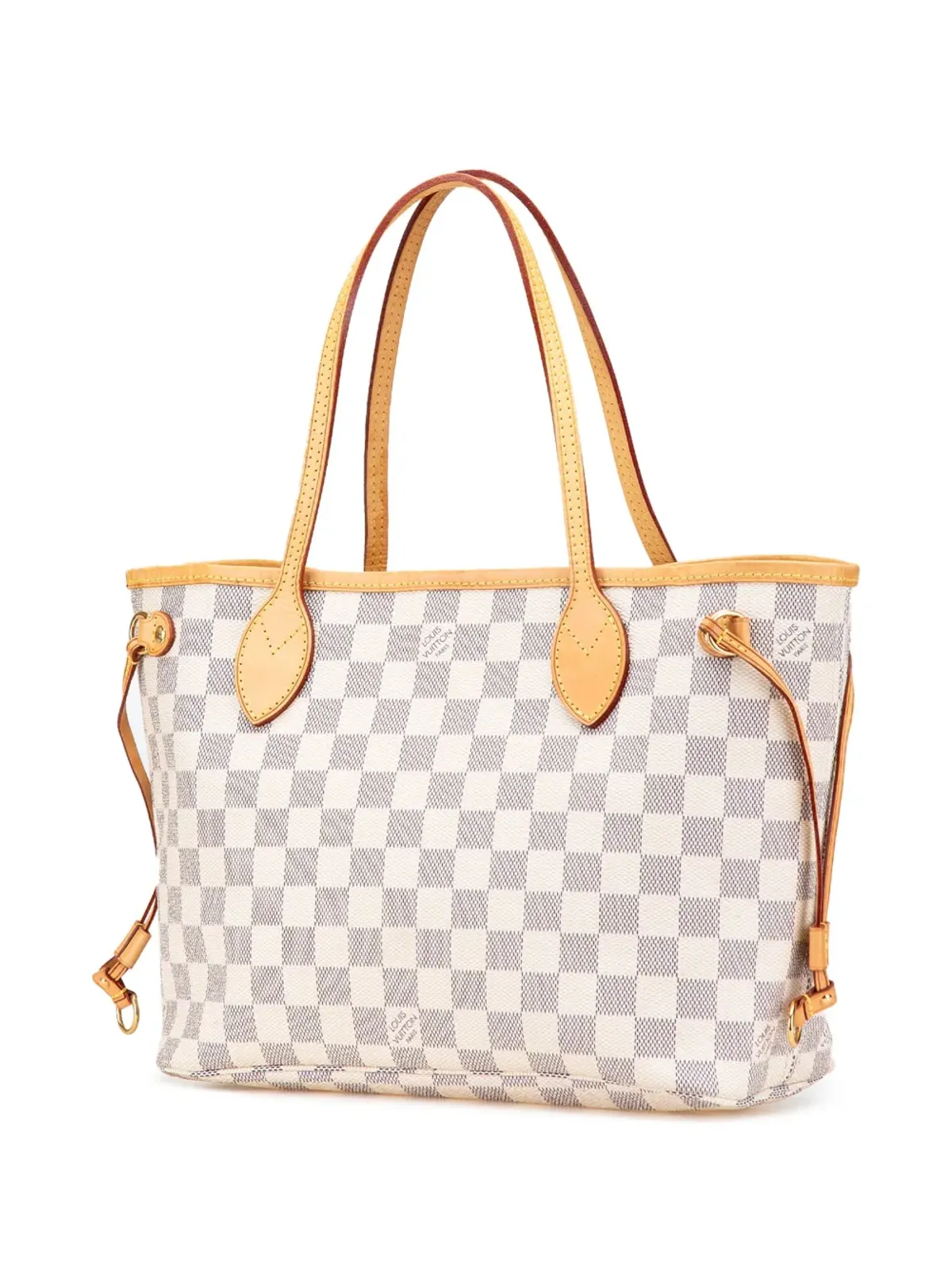 Louis Vuitton Pre-Owned ダミエ・アズール ネヴァーフルPM トートバッグ - 画像3