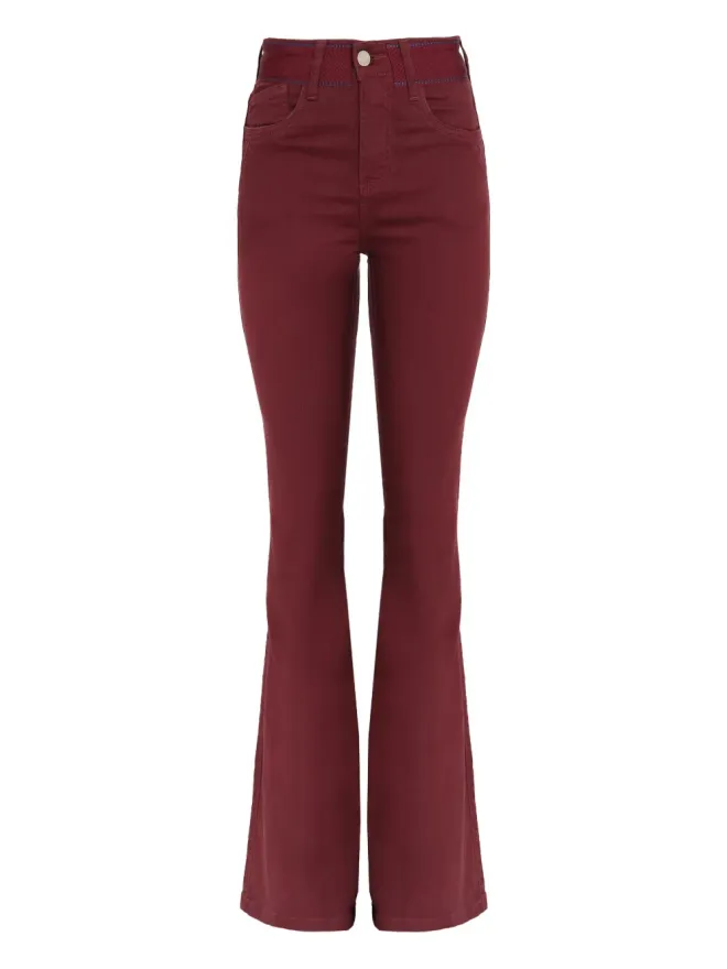 Lethicia Bronstein Lethicia Bronstein フレア・ハイウエストジーンズの商品画像
