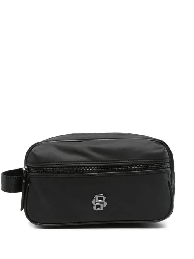 BOSS BOSS ロゴプレート洗面バッグの商品画像