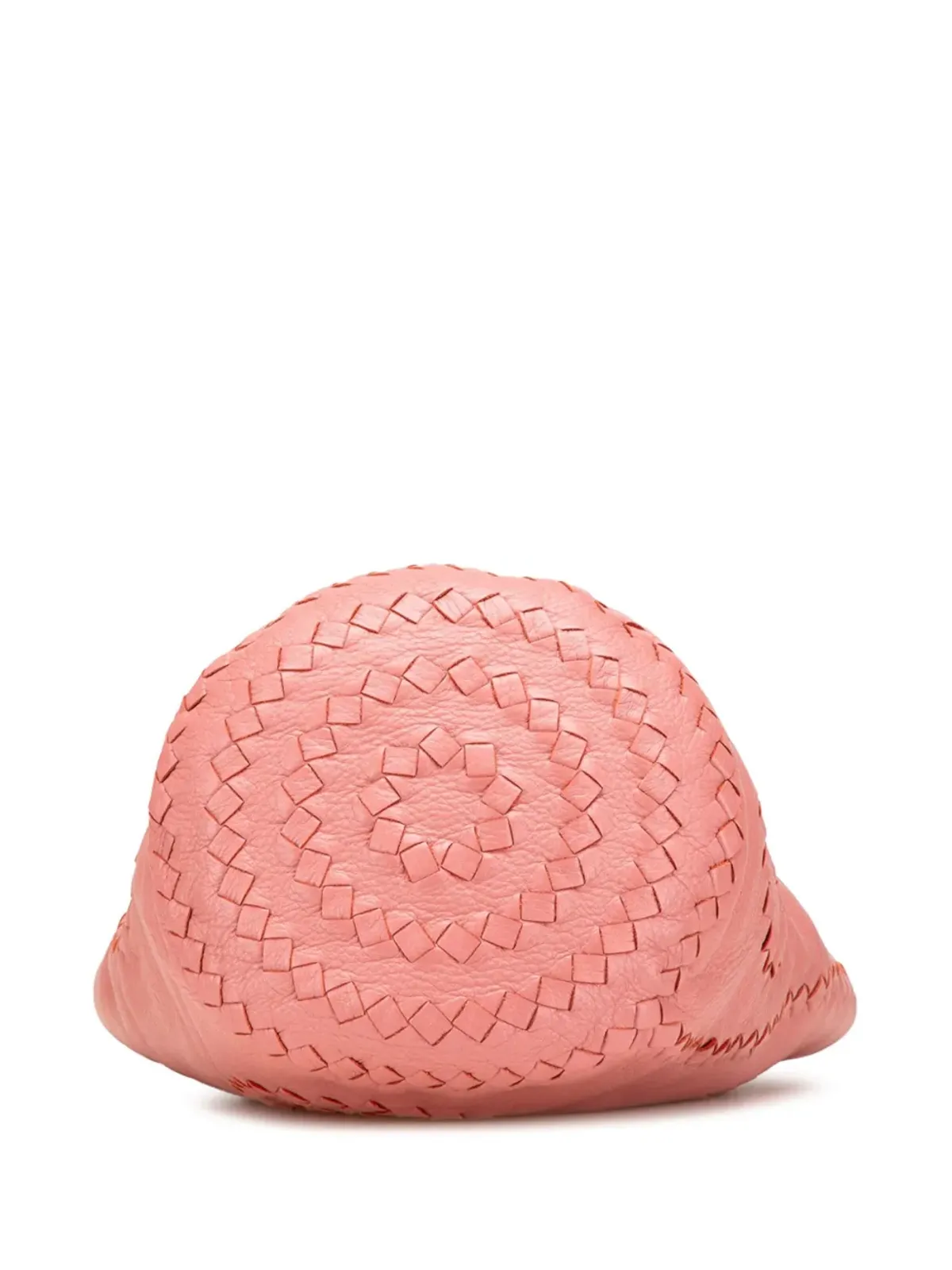 Bottega Veneta Vintage イントレッチァート・トリム入りセルボ バケットバッグ - 画像4