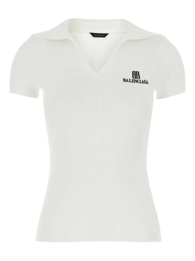 Balenciaga Balenciaga リブ編みTシャツの商品画像