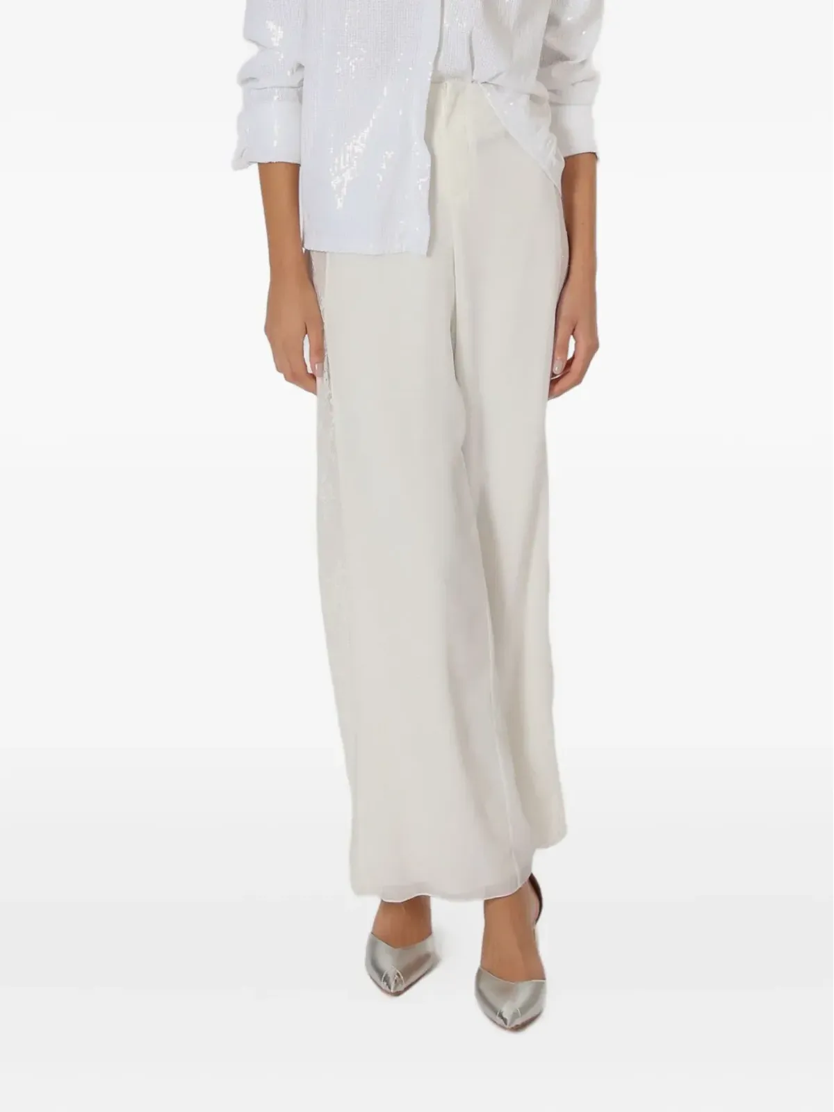 Lethicia Bronstein Willow レースインサートパンツ - 画像3