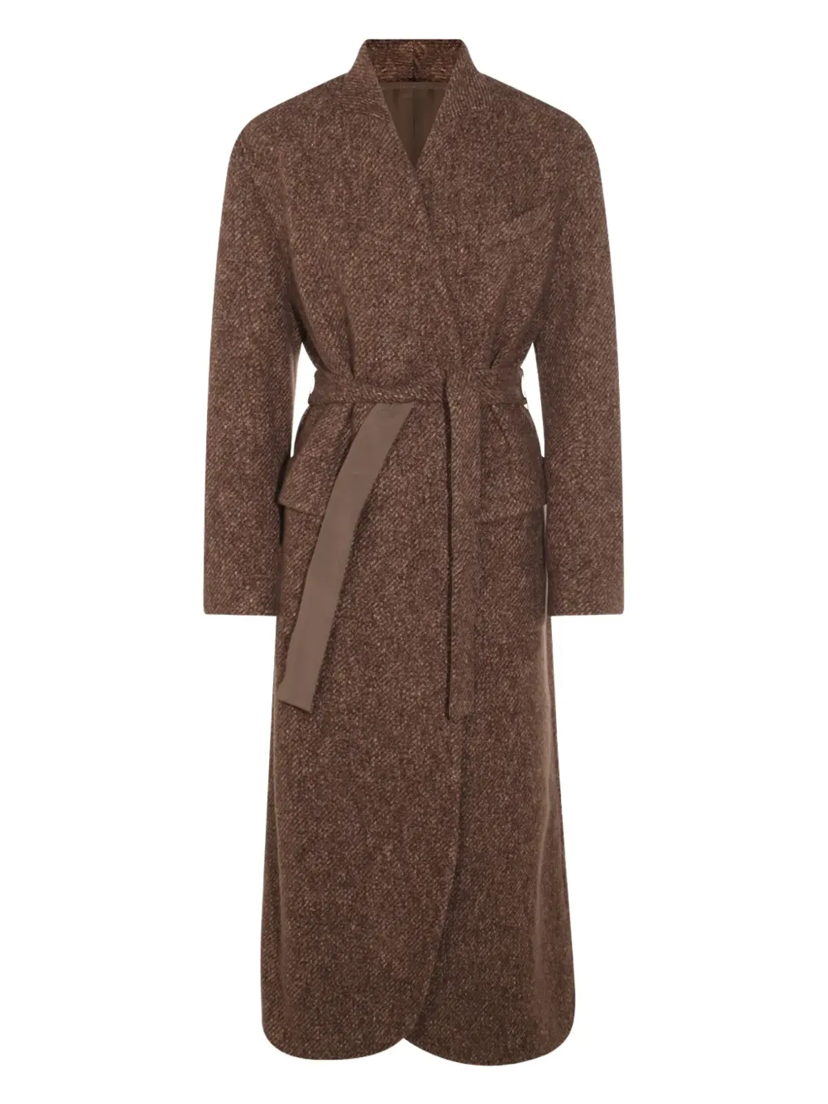 Brunello Cucinelli ウールブレンドのシングルブレストコート - 画像1