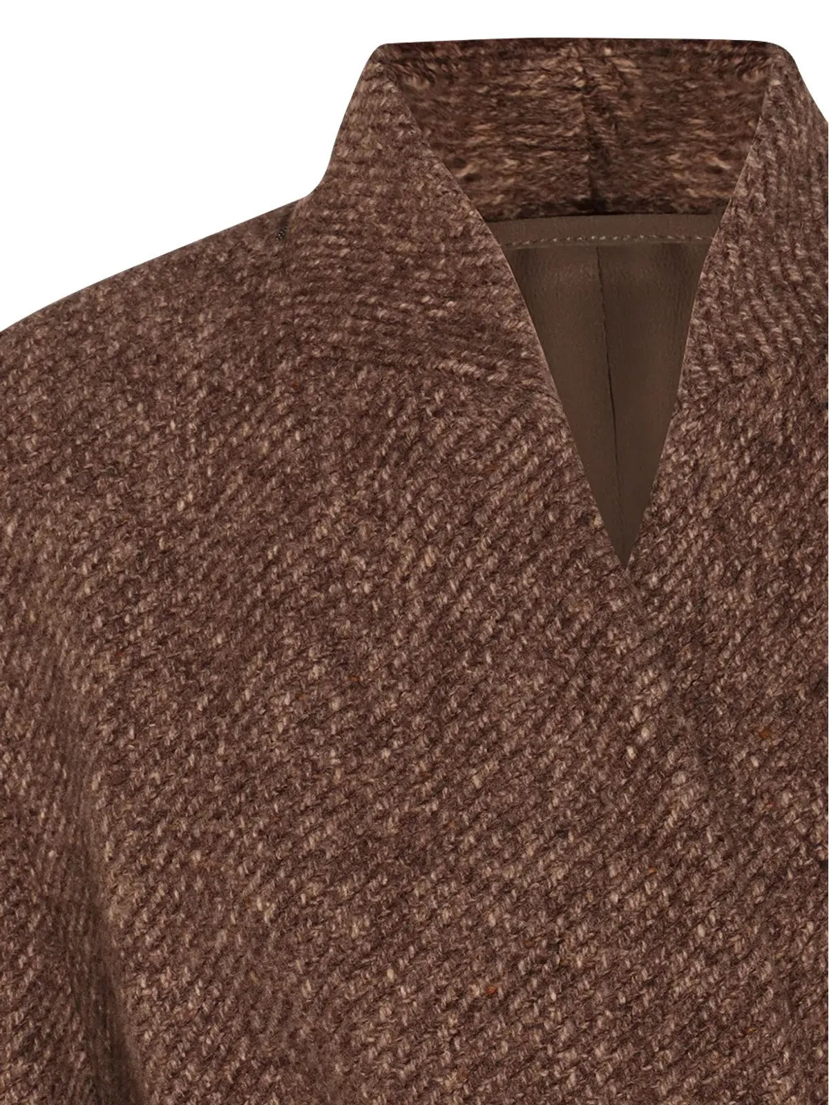Brunello Cucinelli ウールブレンドのシングルブレストコート - 画像3