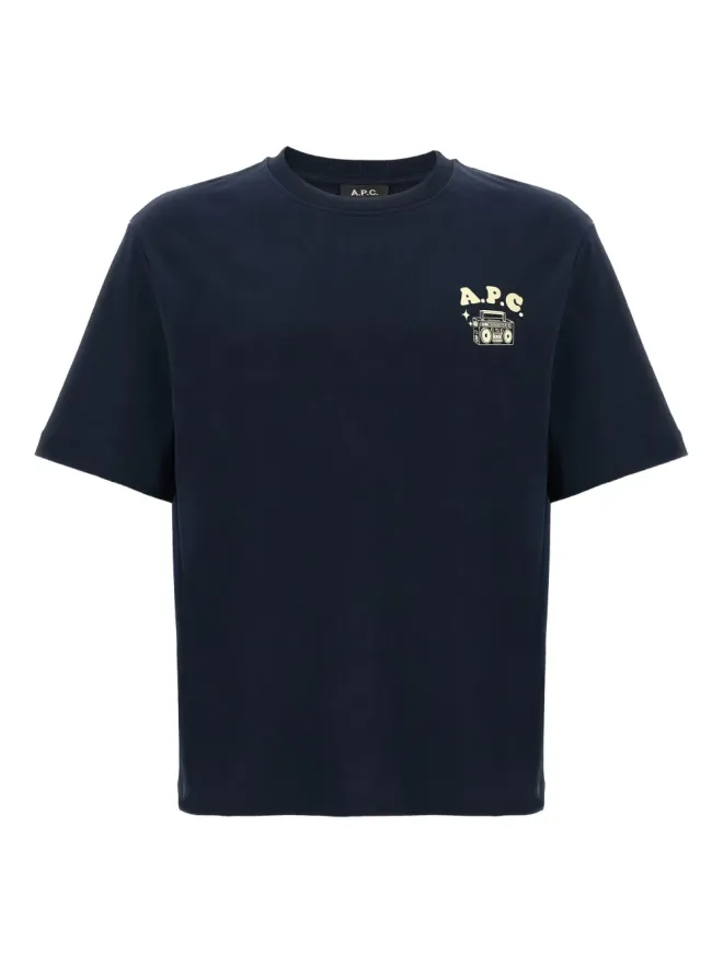 A.P.C. A.P.C. ディスコ・ボムボックス・プリントTシャツの商品画像