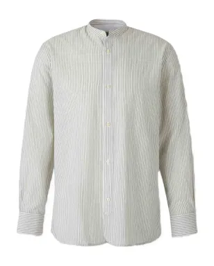 Officine Generale マンダリンカラー ストライプシャツ - サムネイル1