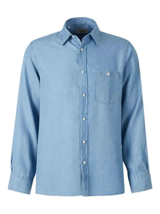 Officine Generale Officine Generale デニムポケットシャツの商品画像
