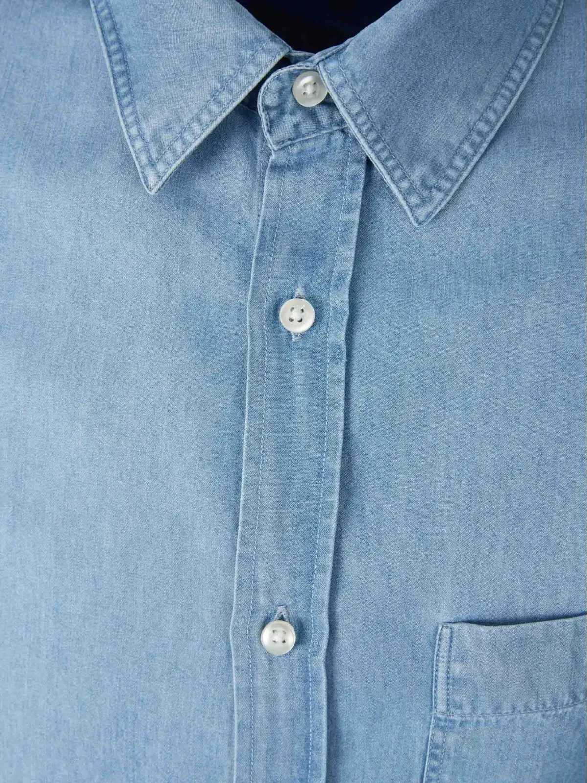 Officine Generale デニムポケットシャツ - 画像3