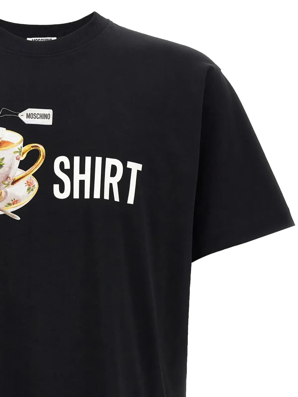 Moschino ティーカッププリント クルーネック Tシャツ - 画像3