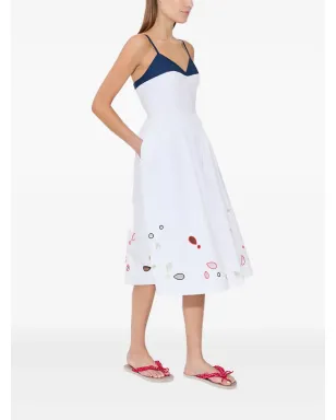 Rosie Assoulin The Undress broderie-anglaise poplin dress - White - サムネイル5