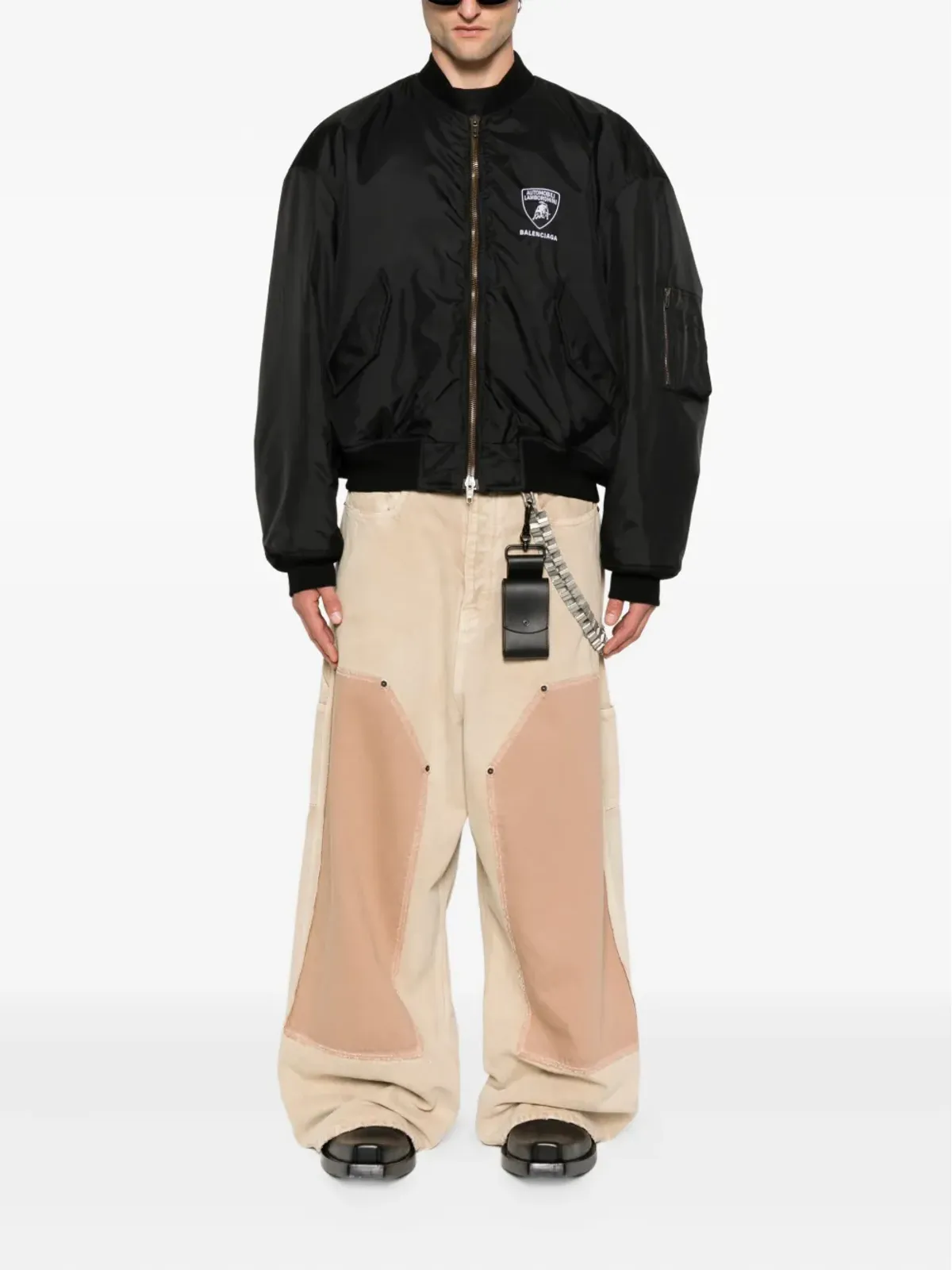 Balenciaga Automobili Lamborghini ロゴ ボンバー ジャケット - 画像2