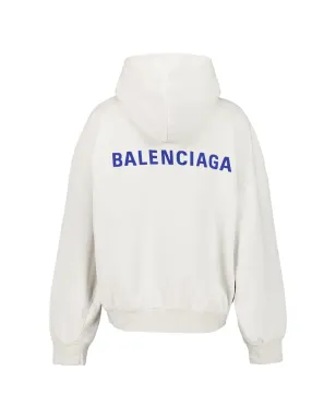 Balenciaga ロゴ刺繍ジップアップフーディ - サムネイル2