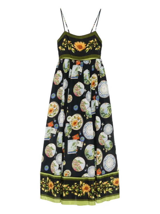 FARM Rio FARM Rio トリップ・ソーヴィニア マキシドレス ブラックの商品画像