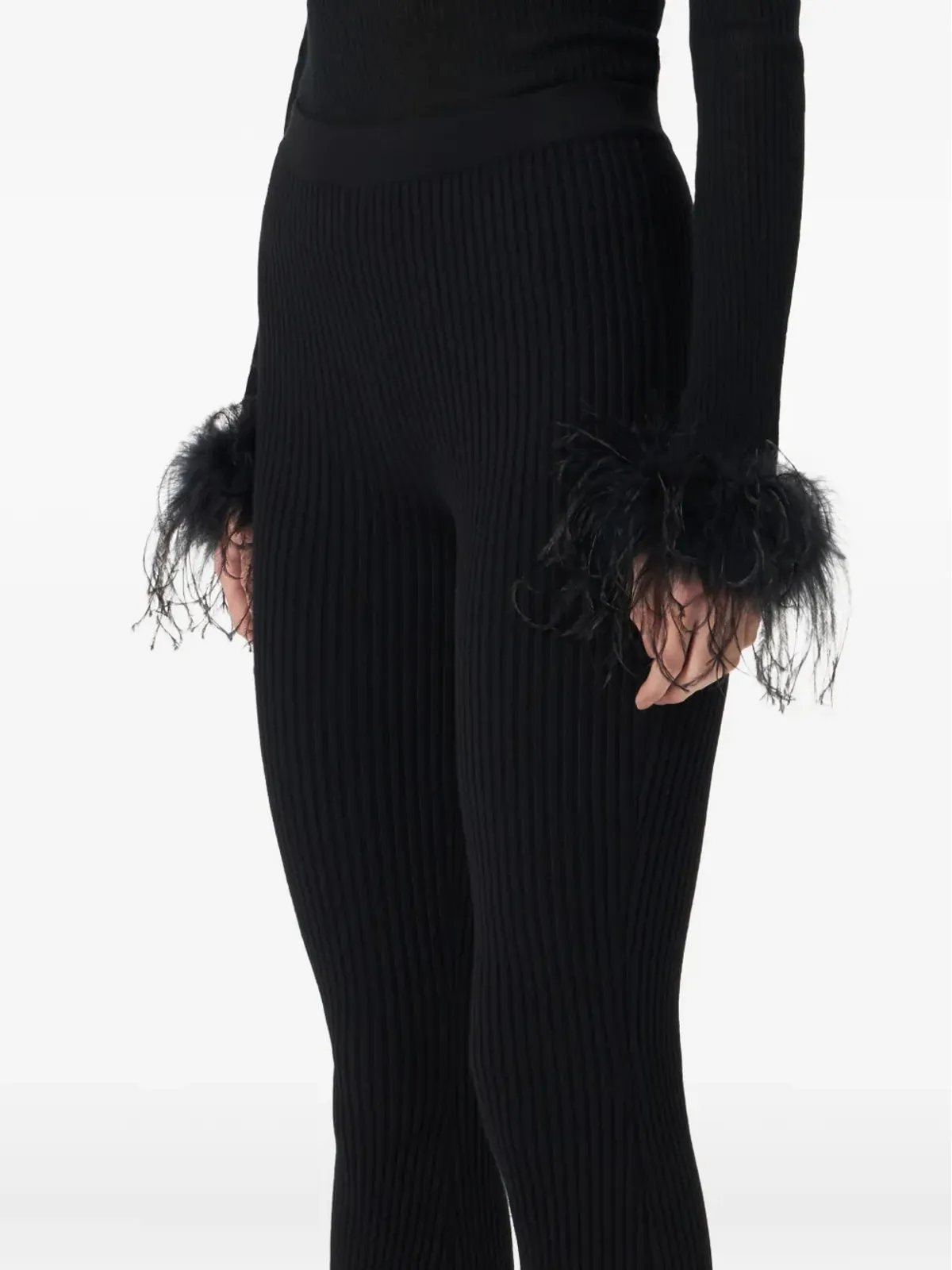 Blumarine レースディテールパンツ - 画像5