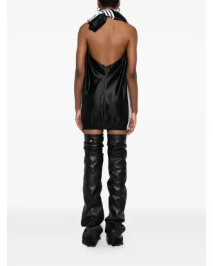 Balenciaga サイドストライプ ミニドレス - ブラック - サムネイル4