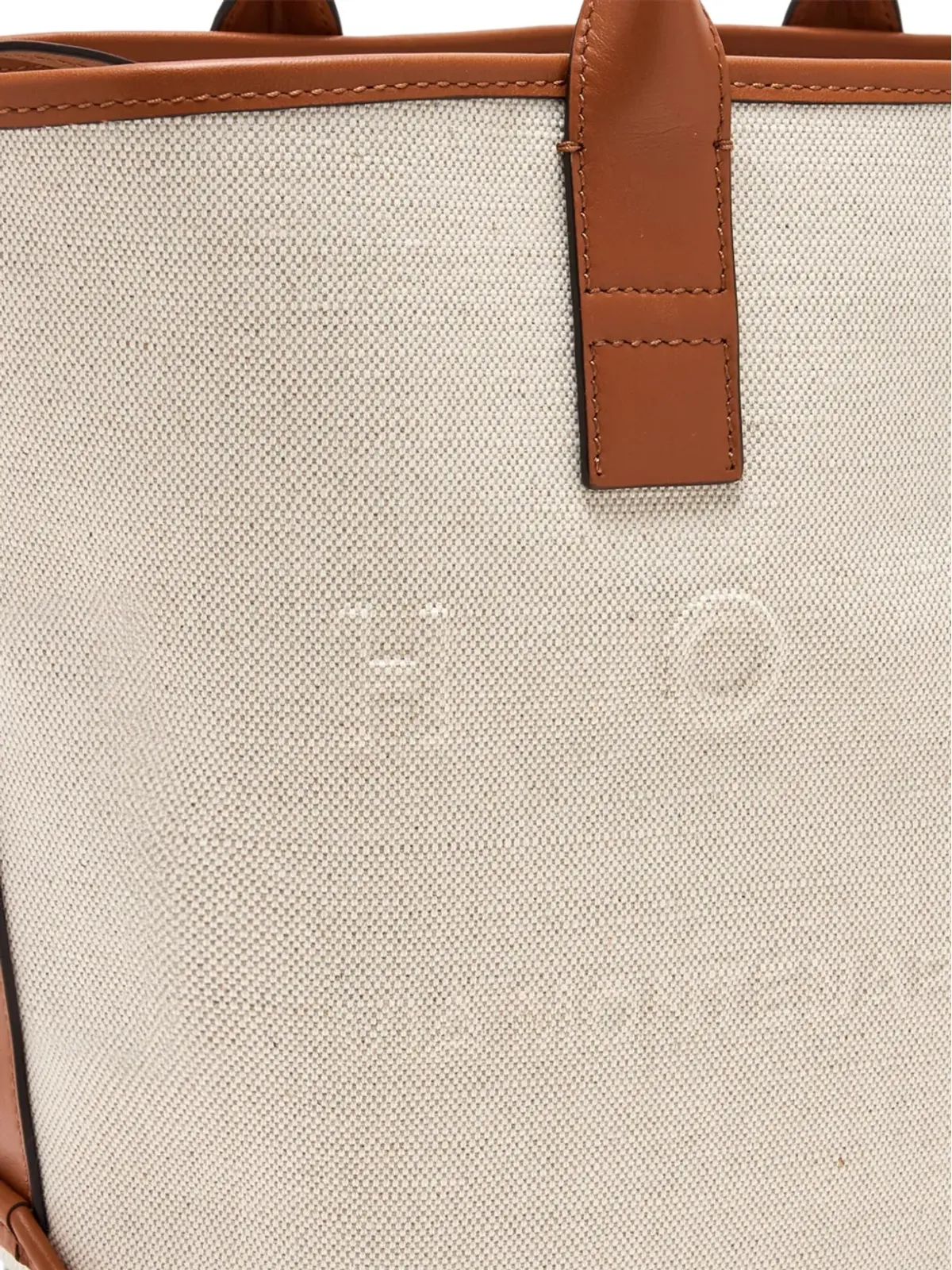 Hogan エンボスロゴキャンバス トートバッグ - 画像3