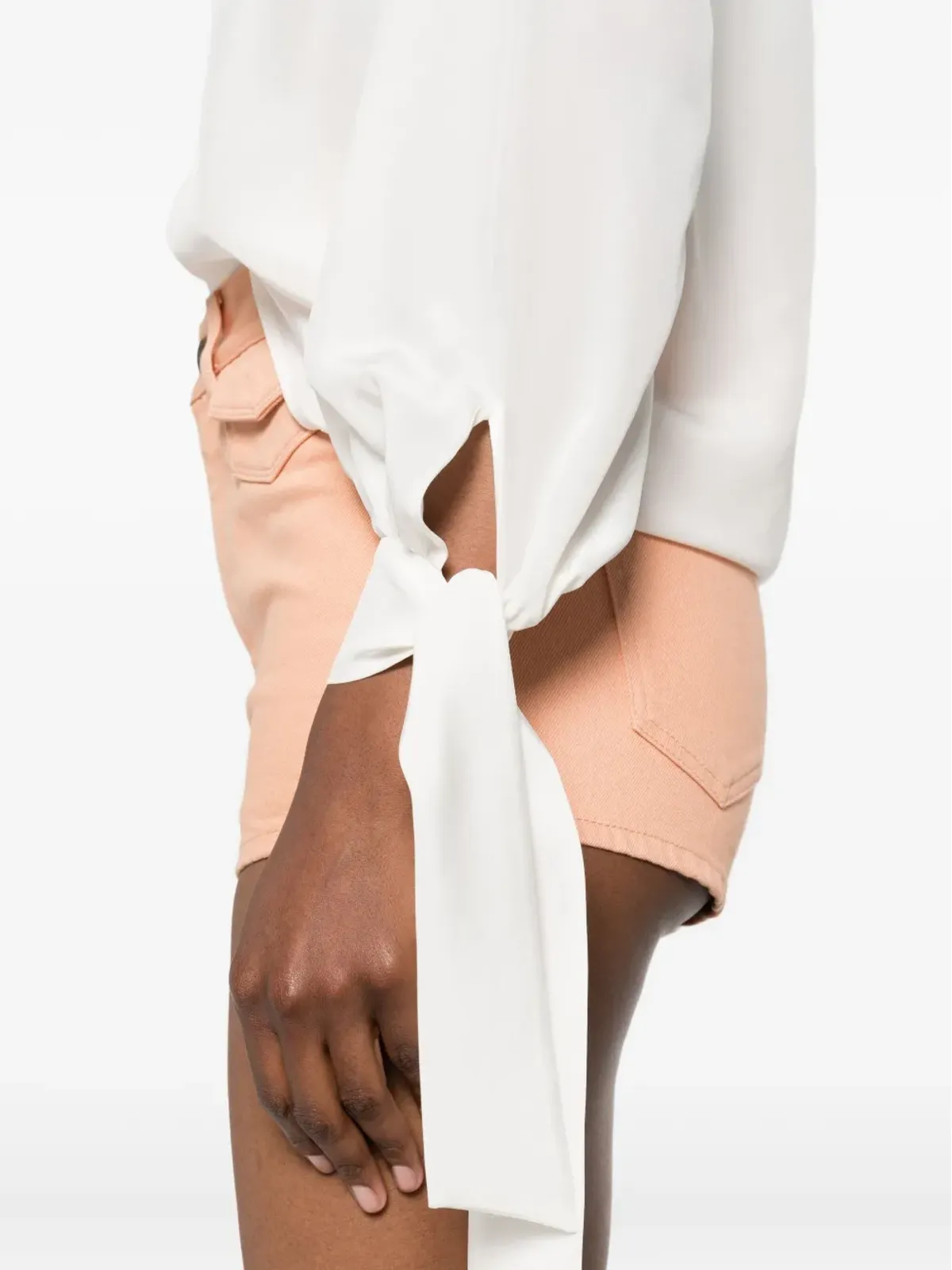 Max Mara 結びカフス ブラウス - 画像5